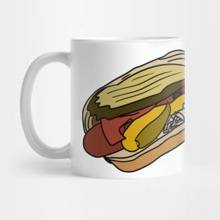 Chicago style hotdog Mug